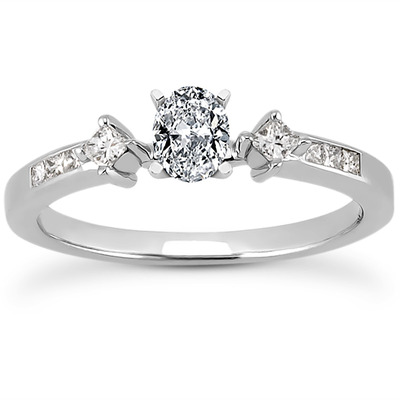 Multi Shape Diamond Engagement Ring (0.20 t.c.w.) - view 18