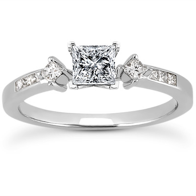 Multi Shape Diamond Engagement Ring (0.20 t.c.w.) - view 16