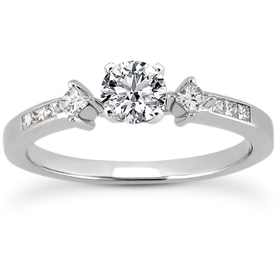 Multi Shape Diamond Engagement Ring (0.20 t.c.w.) - view 14