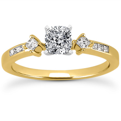 Multi Shape Diamond Engagement Ring (0.20 t.c.w.) - view 11