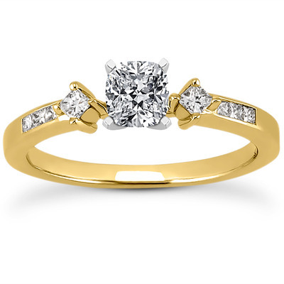 Multi Shape Diamond Engagement Ring (0.20 t.c.w.) - view 11 of 28