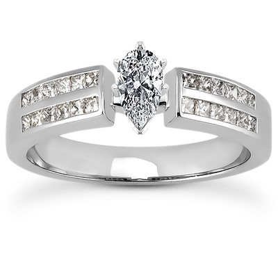 Diamond Bridal Ring (0.30 ct. t.w.) - view 17