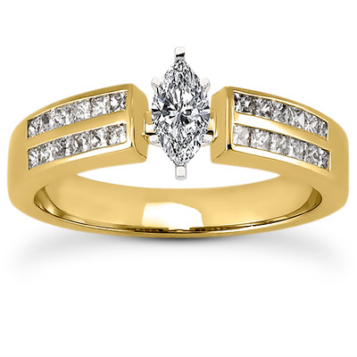 Diamond Bridal Ring (0.30 ct. t.w.) - view 8