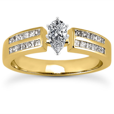 Diamond Bridal Ring (0.30 ct. t.w.) - view 6