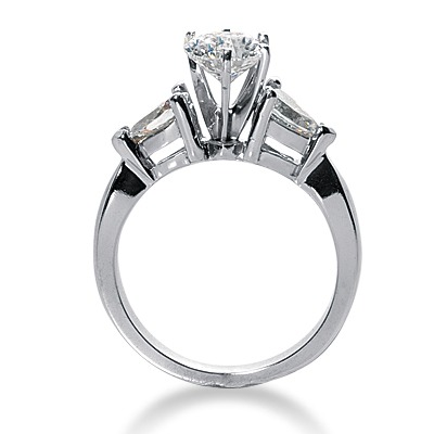 0.28 ct. Diamond Engagement Ring - view 1