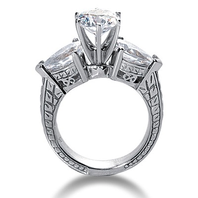 0.60 ct. Diamond Engagement Ring - view 2