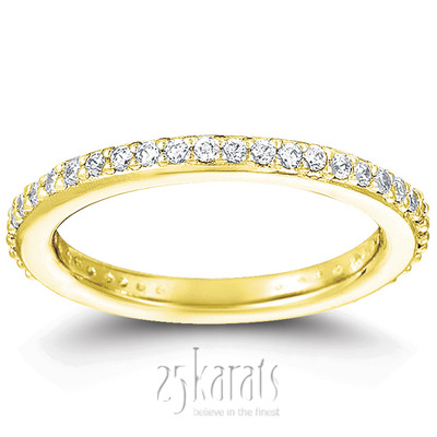 0.40 ct. Diamond Eternity Wedding Band - view 2