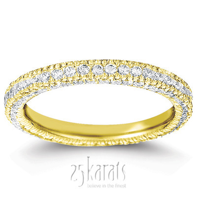 1.00 ct. Diamond Eternity Wedding Band - view 2 of 2