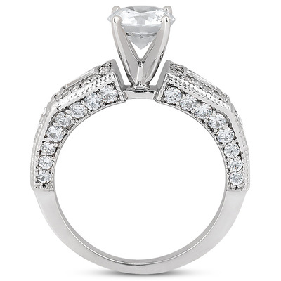 0.84 ct. Diamond Engagement Ring - view 3