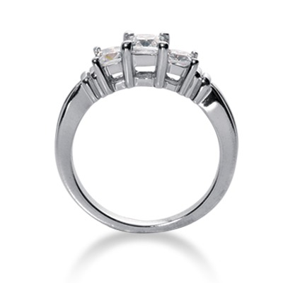 0.34 ct. Diamond Engagement Ring - view 2