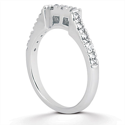 Matching Band with 0.26 ct. for Diamond Bridal Ring - view 2