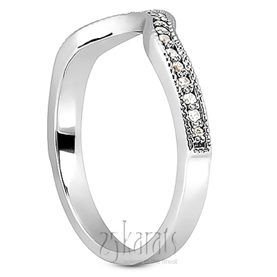 Diamond Matching band( 0.18 ct. tw ) - view 2