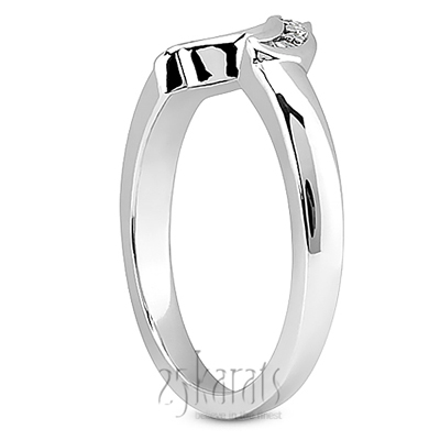 Diamond Matching Band (0.07 ct. t.w.) - view 2