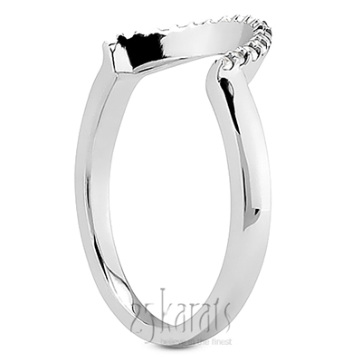 Curved Diamond Matching Band (0.12 ct. t.w. ) - view 2