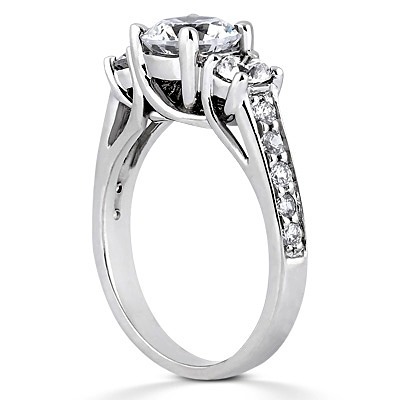 Trellis Setting Diamond Engagement Ring (0.55ct tw.)  - view 3 of 3