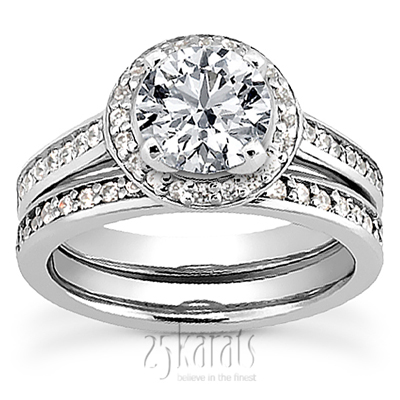 0.31 ct. Diamond Engagement Ring - view 2