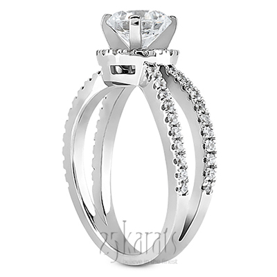 0.46 ct. Diamond Engagement Ring - view 2