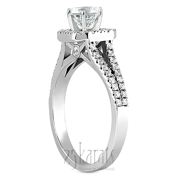 0.42 ct. Diamond Engagement Ring - view 2