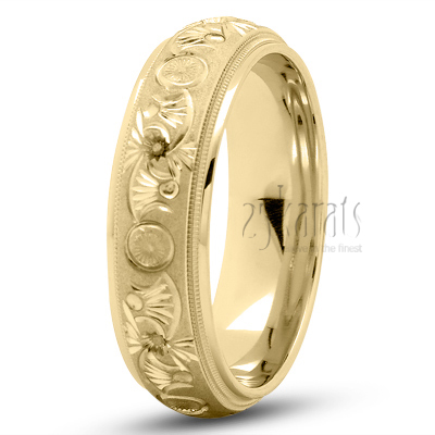 Chic Floral Wedding Band - view 2