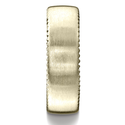 Benchmark 7.5mm Satin-Finished Rivet Coin Edging Band - view 5