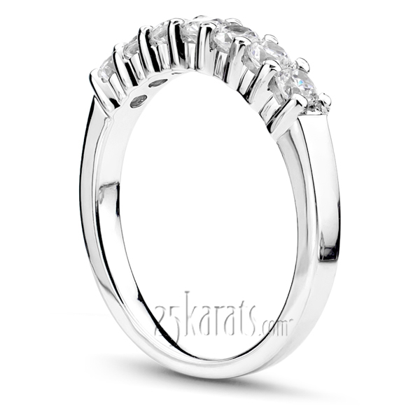 Shared Prong Band 0.49 ct. tw. Diamond Bridal Ring - view 3