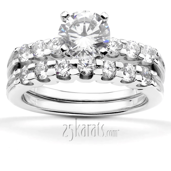 0.70 ct. Diamond Bridal Ring - view 5