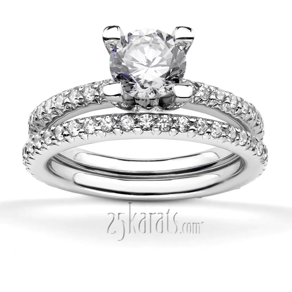 Designer Inspired  0.49 ct. tw. Diamond Wedding Ring - view 5