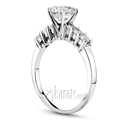 0.30 ct. Diamond Bridal Ring - view 3 of 5