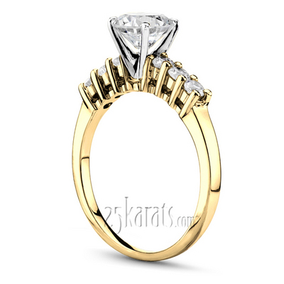 0.30 ct. Diamond Bridal Ring - view 4 of 5