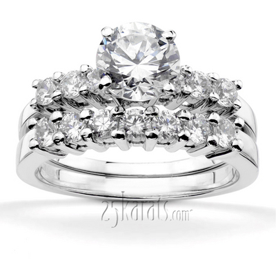 0.30 ct. Diamond Bridal Ring - view 5 of 5