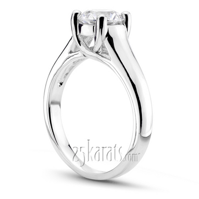 Classic Trellis Solitaire Engagement Ring - view 2 of 5