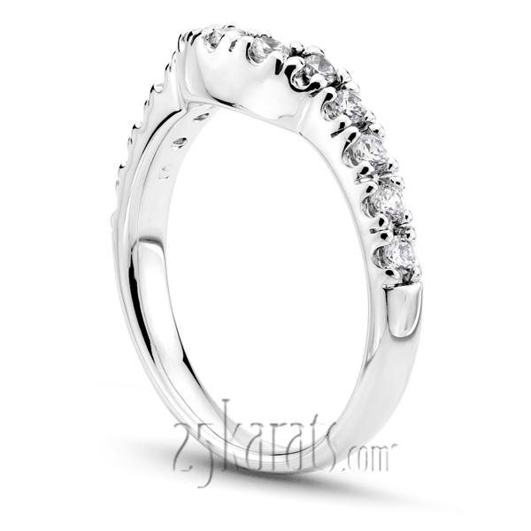 Matching band With 0.33 ct. tw. for Diamond Bridal Ring - view 2