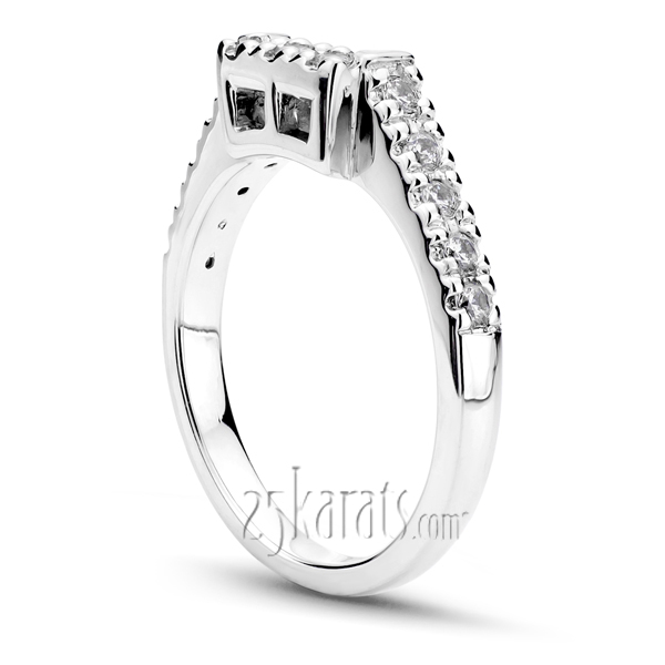 Matching Band With 0.15 ct. tw. For Diamond Bridal Ring - view 2