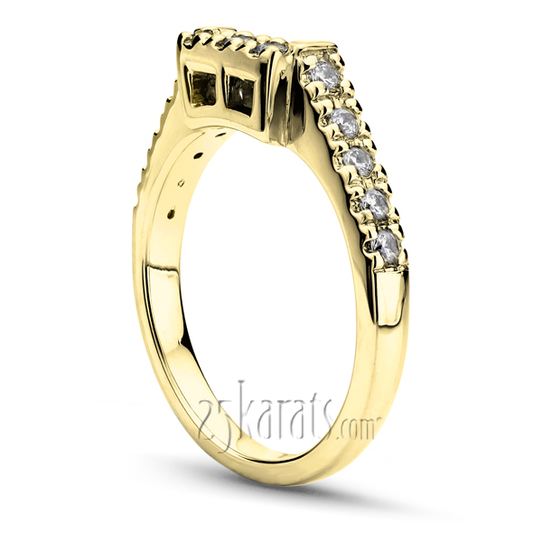 Matching Band With 0.15 ct. tw. For Diamond Bridal Ring - view 4