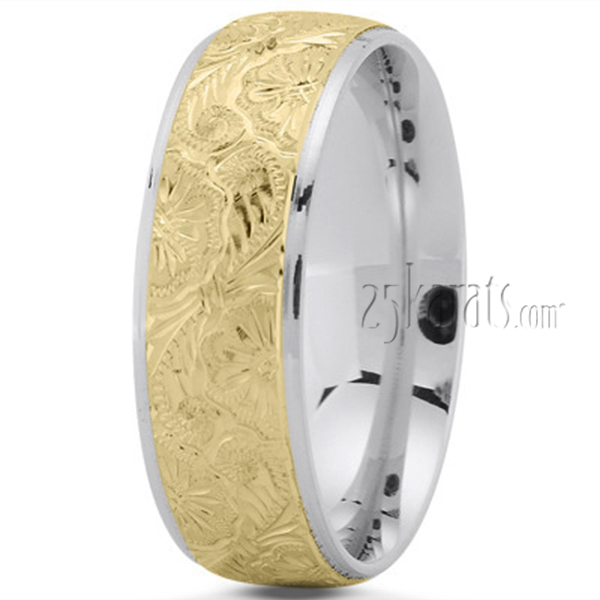 Trendy Floral Wedding Band - view 2