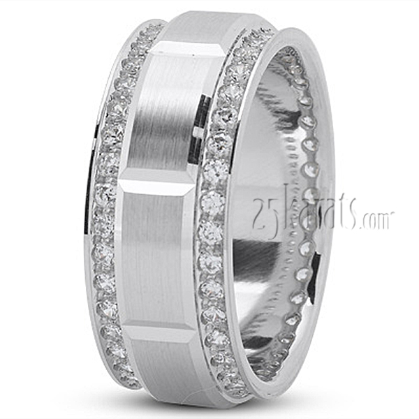 Extravagant Diamond Wedding Band - view 2