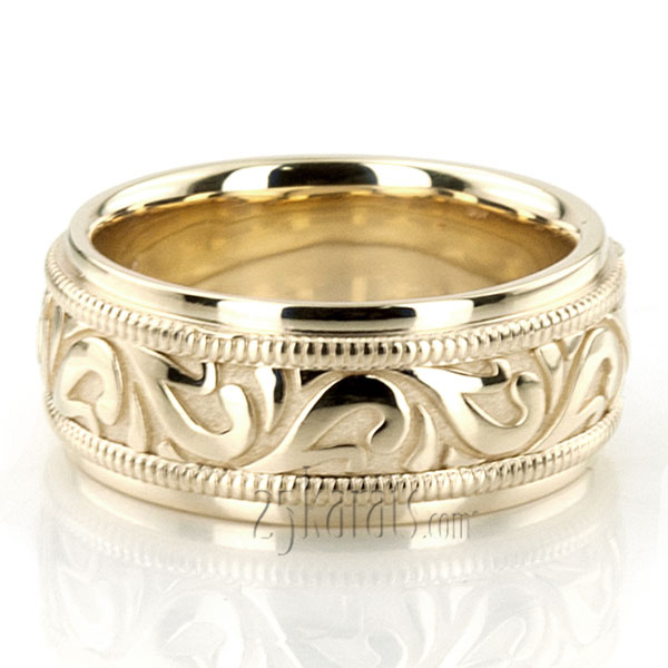 Elegant Antique Wedding Ring - view 5