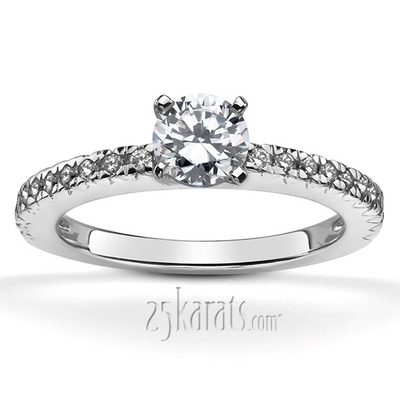 Novo Inspired Diamond Bridal Ring (0.48 ct.tw.) - view 1 of 5