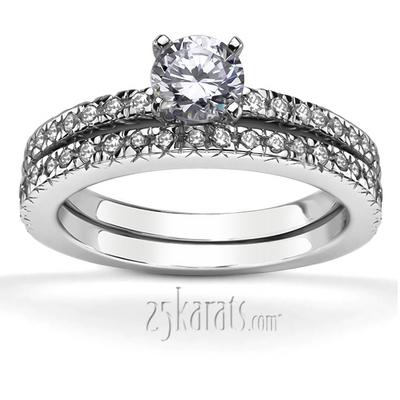 Novo Inspired Diamond Bridal Ring (0.48 ct.tw.) - view 5 of 5