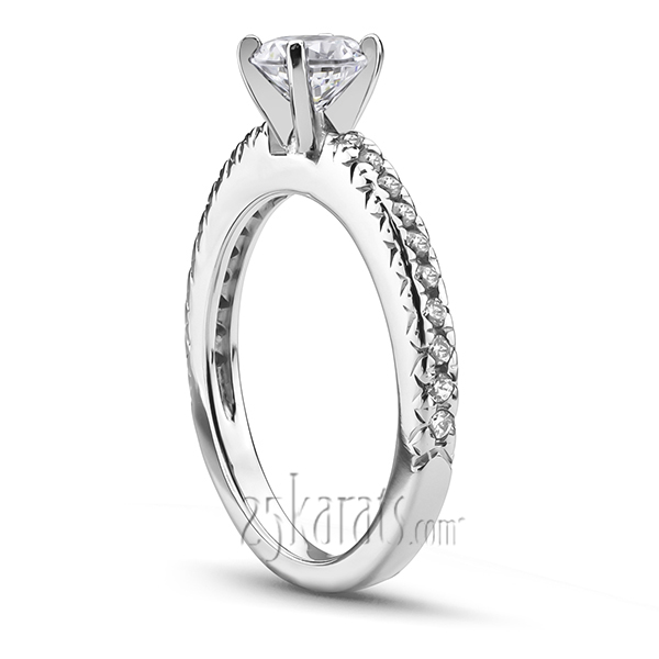 1.12 ct. Diamond Engagement Ring - view 2