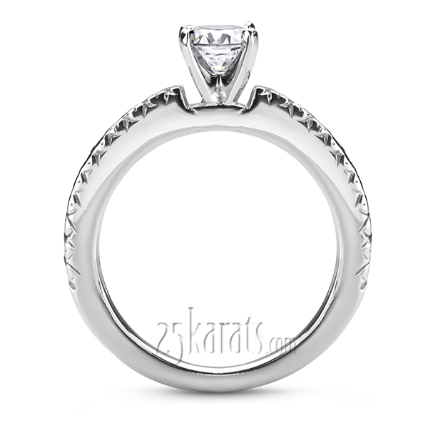 1.12 ct. Diamond Engagement Ring - view 4