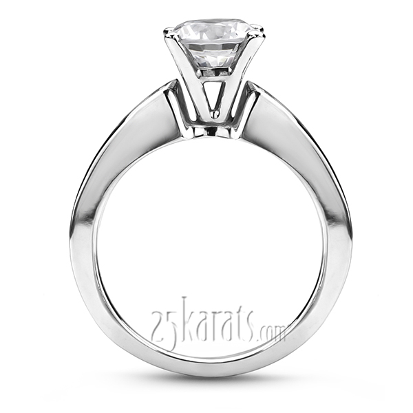 Classic Round Cut Channel Set Diamond Bridal Ring (0.30ct. tw. ) - view 3