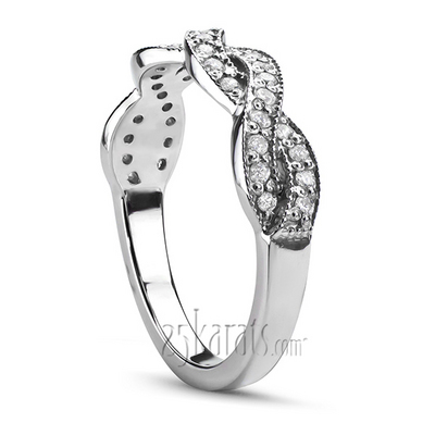 Infinity Diamond Wedding Band (0.53 ct. t.w.) - view 1 of 6