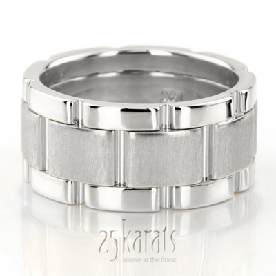 Rolex Style Bestseller Handmade Man Wedding Ring  - view 4