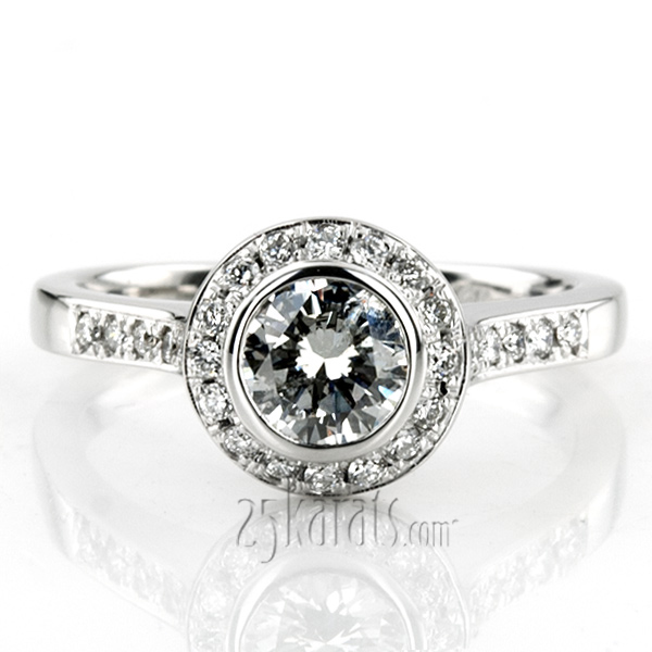 Designer Legacy Inspired Diamond Engagement Ring (0.33 ct. tw.) - view 1