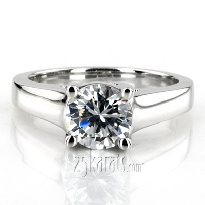 Classic Trellis Solitaire Engagement Ring - view 5 of 5