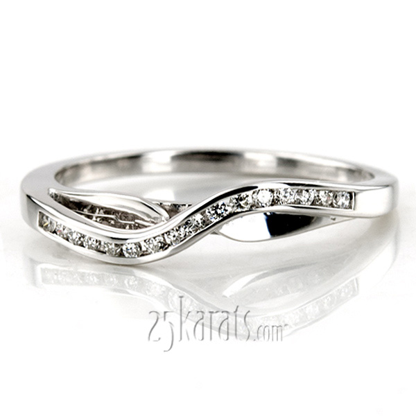 0.13  ct.  Diamond Bridal Ring - view 7