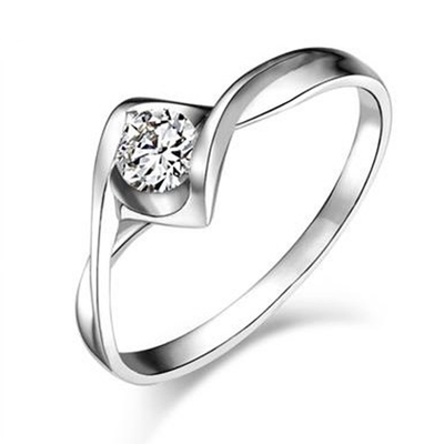 Solitaire Promise Ring (0.22ct.tw) - view 1 of 3