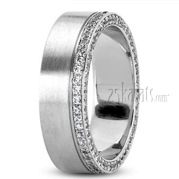 Diamond Edge Classic Wedding Ring - view 2