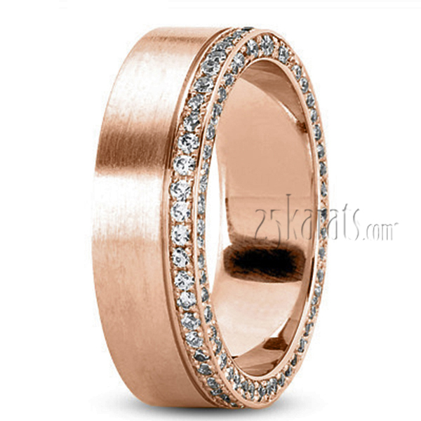 Diamond Edge Classic Wedding Ring - view 3